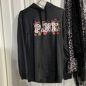 Brand new PINK floral sweatshirt